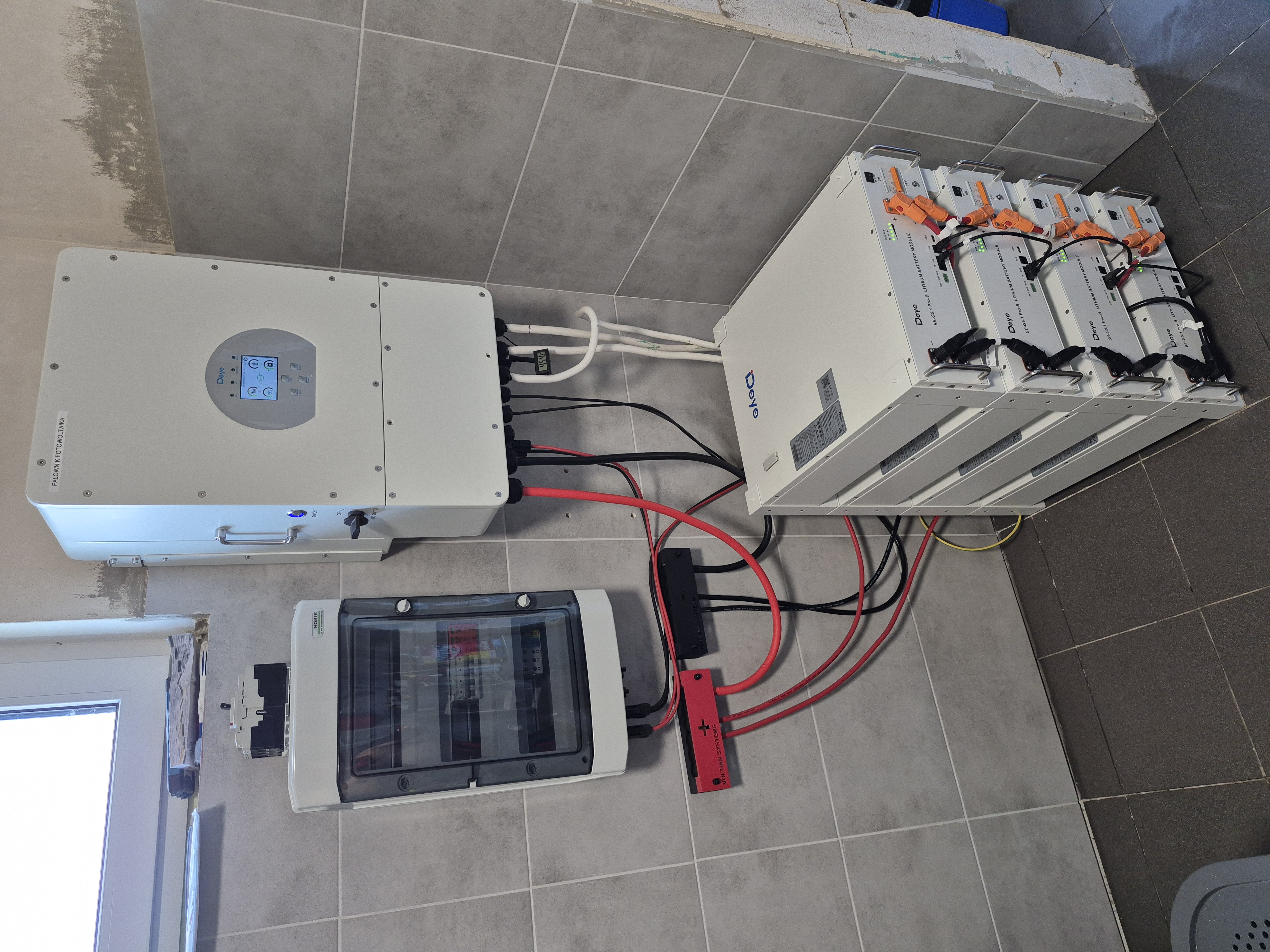 Falownik DEYE - instalacja